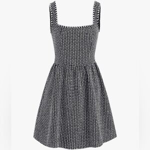 Cider Tweed Mini Dress